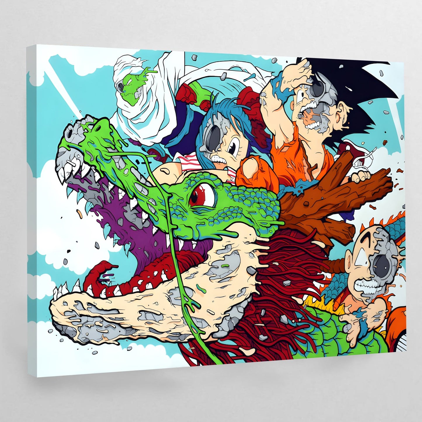 Anime Wall Art - Luxury Art Canvas