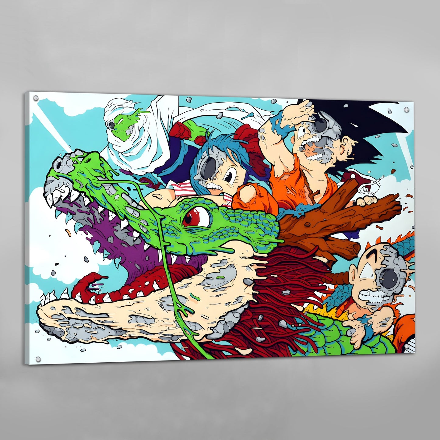 Anime Wall Art - Luxury Art Canvas