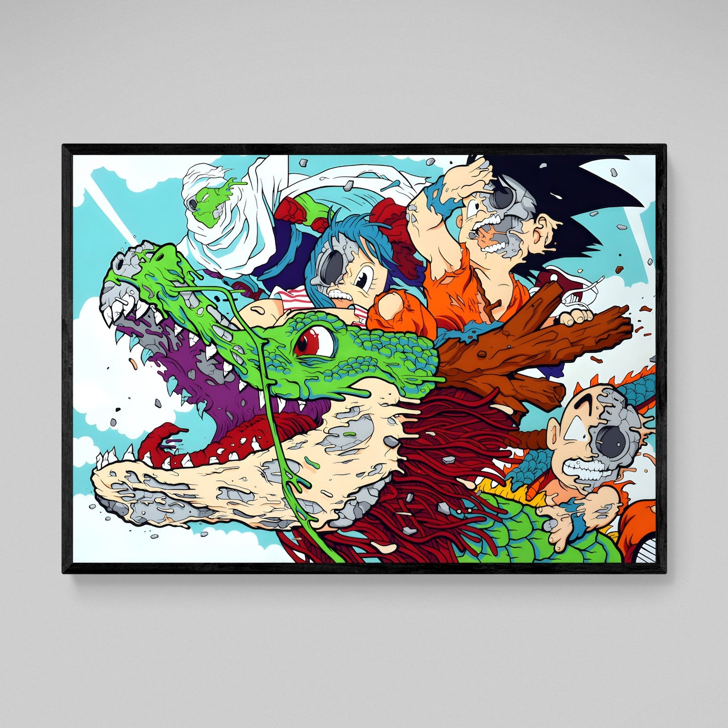 Anime Wall Art - Luxury Art Canvas