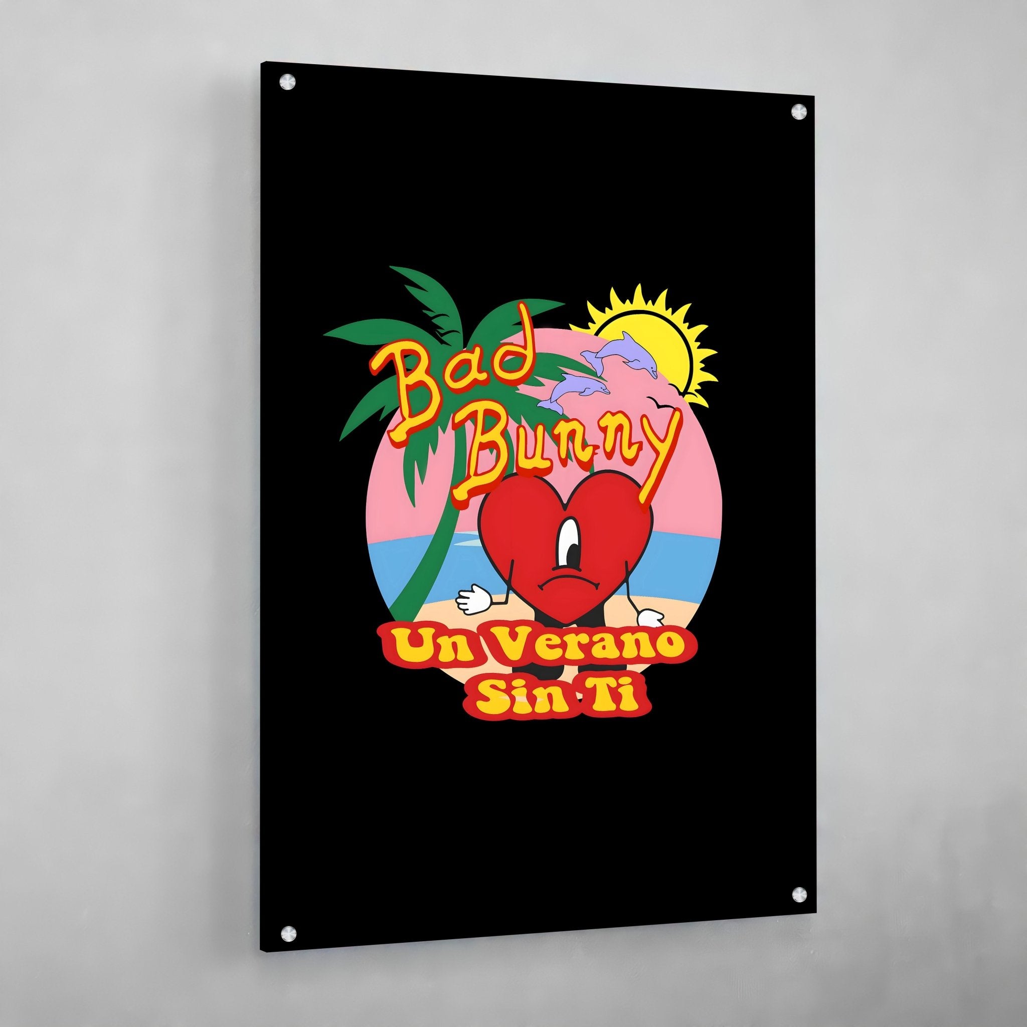 Bad Bunny Wall Art - Luxury Art Canvas