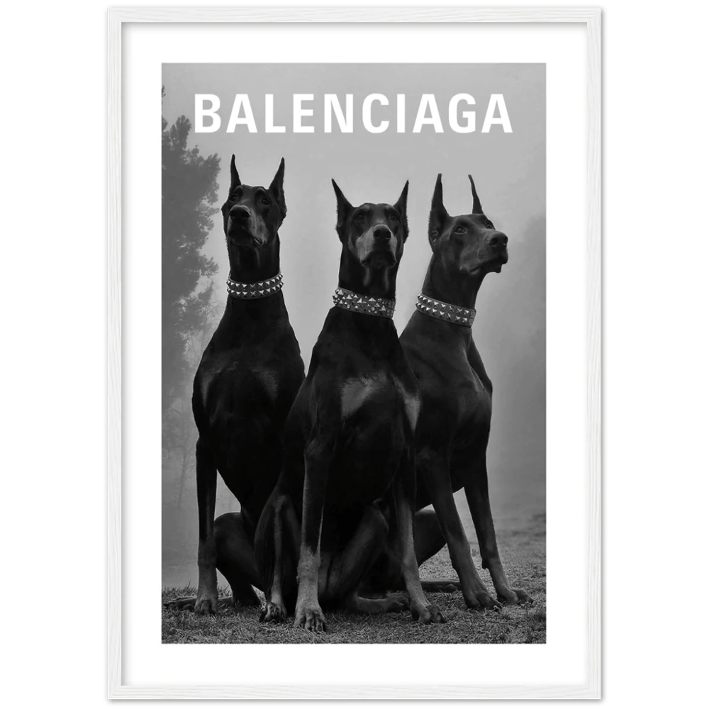 Balenciaga Wall Art - Luxury Art Canvas