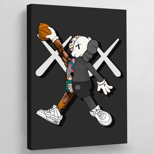 Basketball Hypebeast Wall Art - Luxury Art Canvas