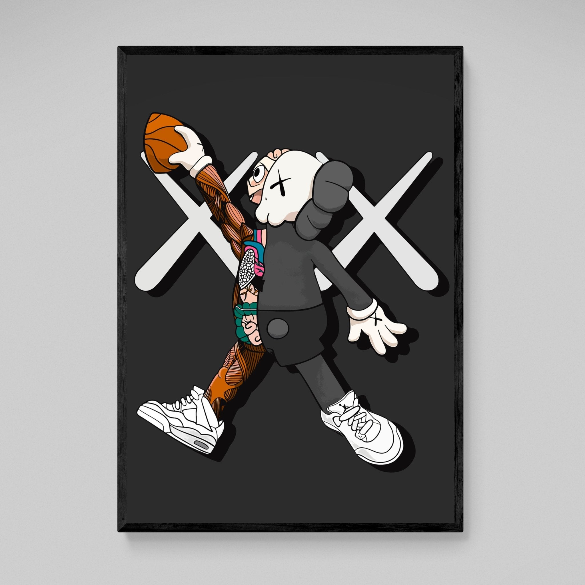Basketball Hypebeast Wall Art - Luxury Art Canvas