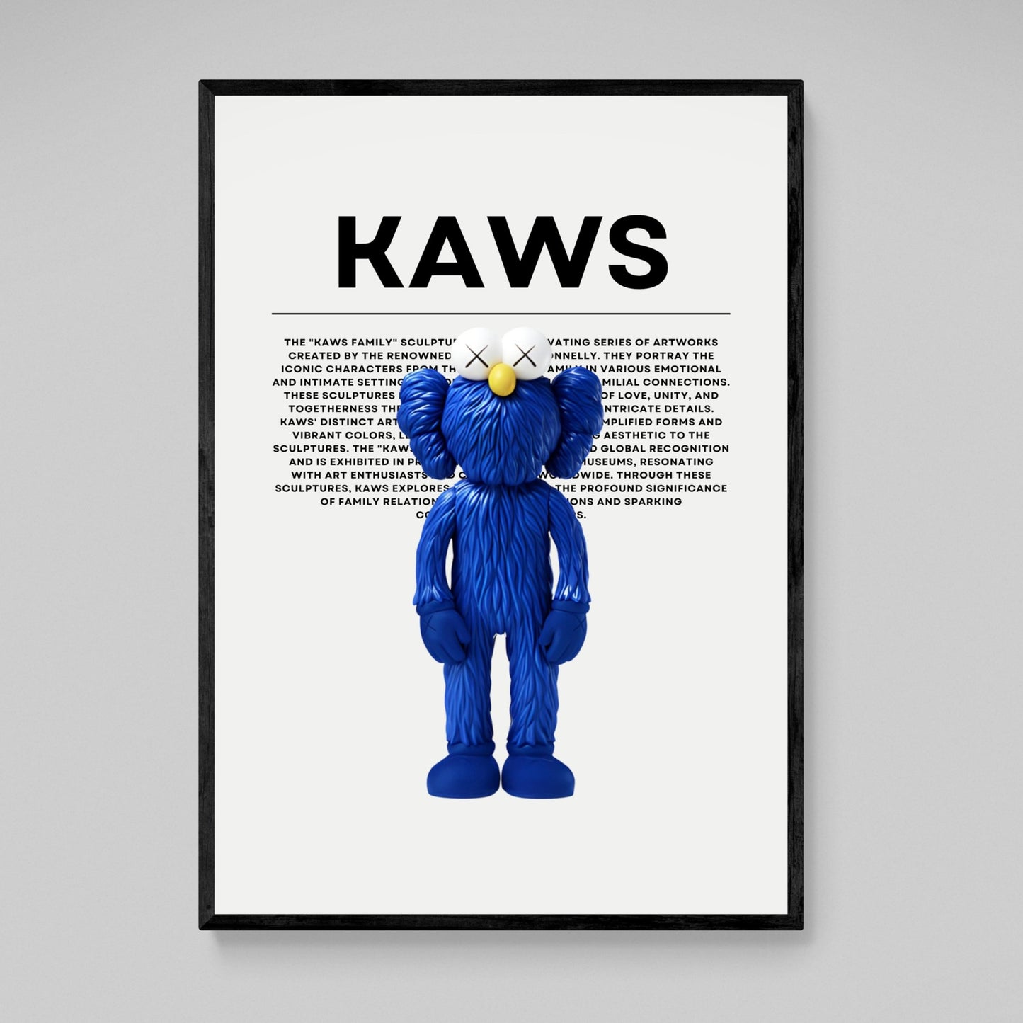 Blue HypeBeast Canvas - Luxury Art Canvas
