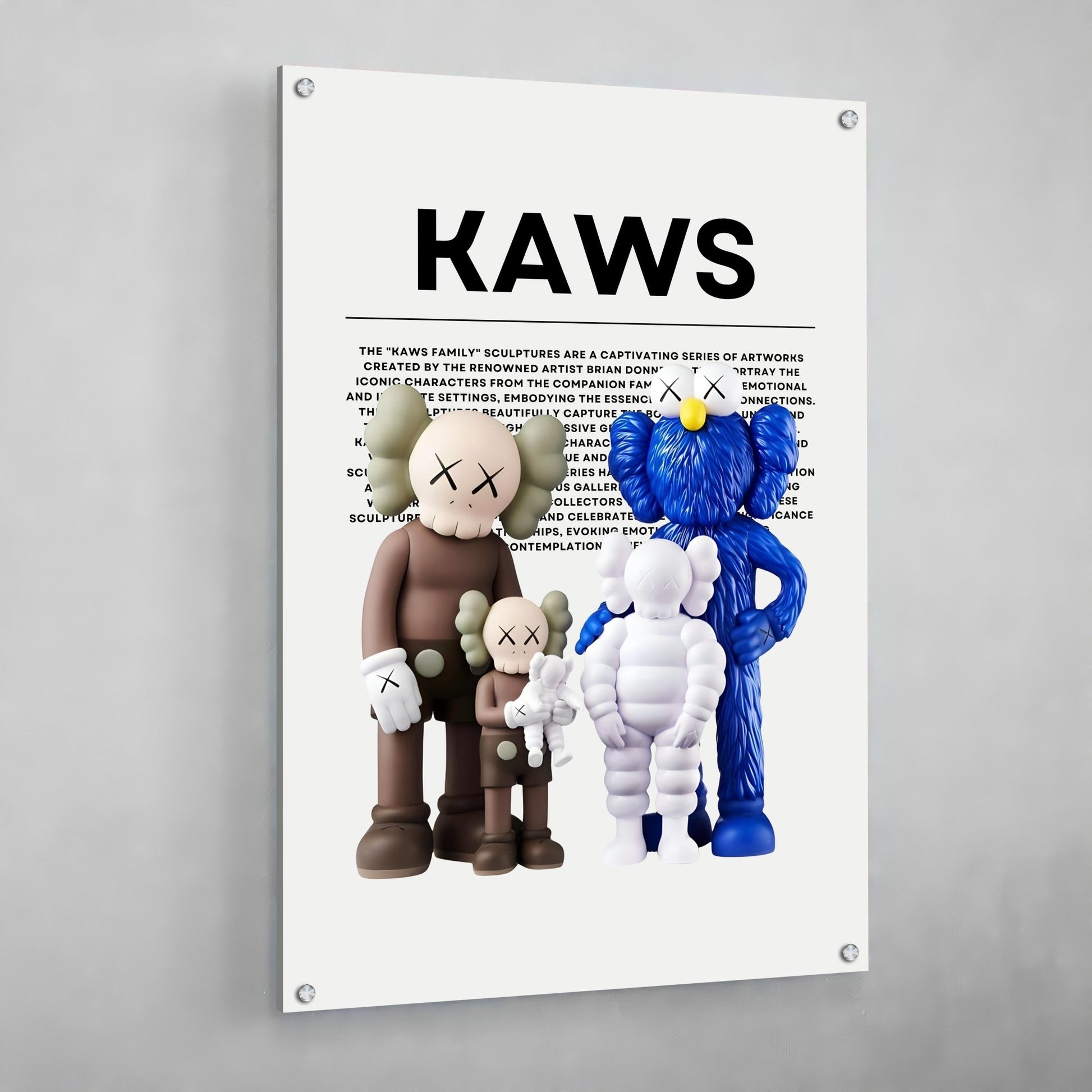 Blue HypeBeast Wall Art - Luxury Art Canvas
