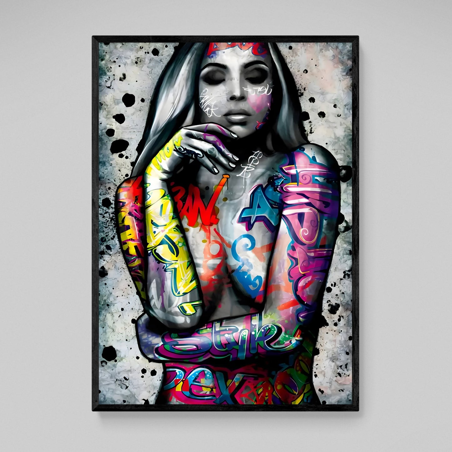 Body Wall Art - Luxury Art Canvas