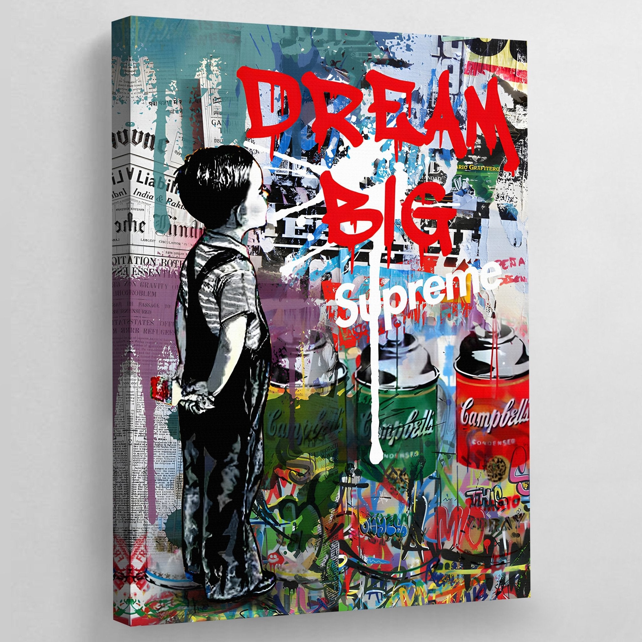 Canvas Graffiti Art - Luxury Art Canvas