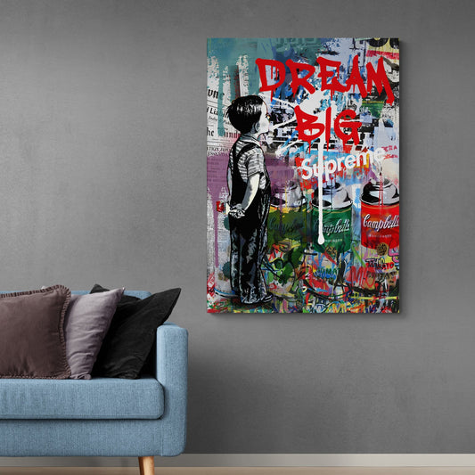 Canvas Graffiti Art - Luxury Art Canvas