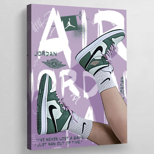 Canvas Sneaker Art - Luxury Art Canvas