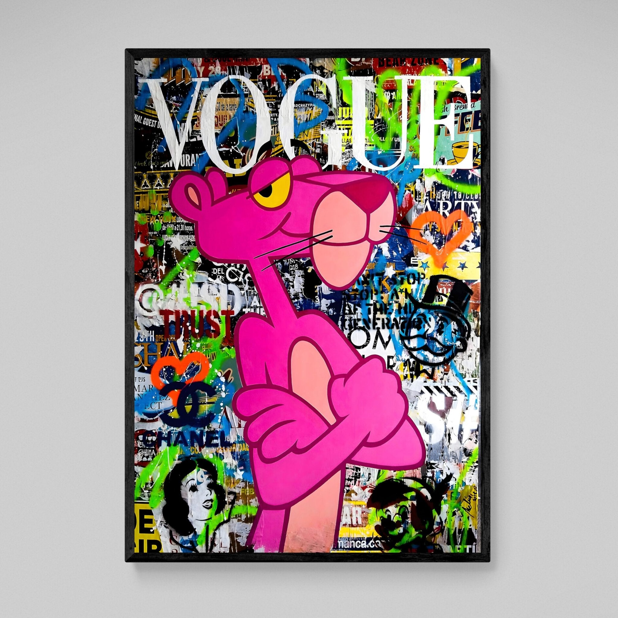 Cartoon Pop Art Canvas - Luxury Art Canvas