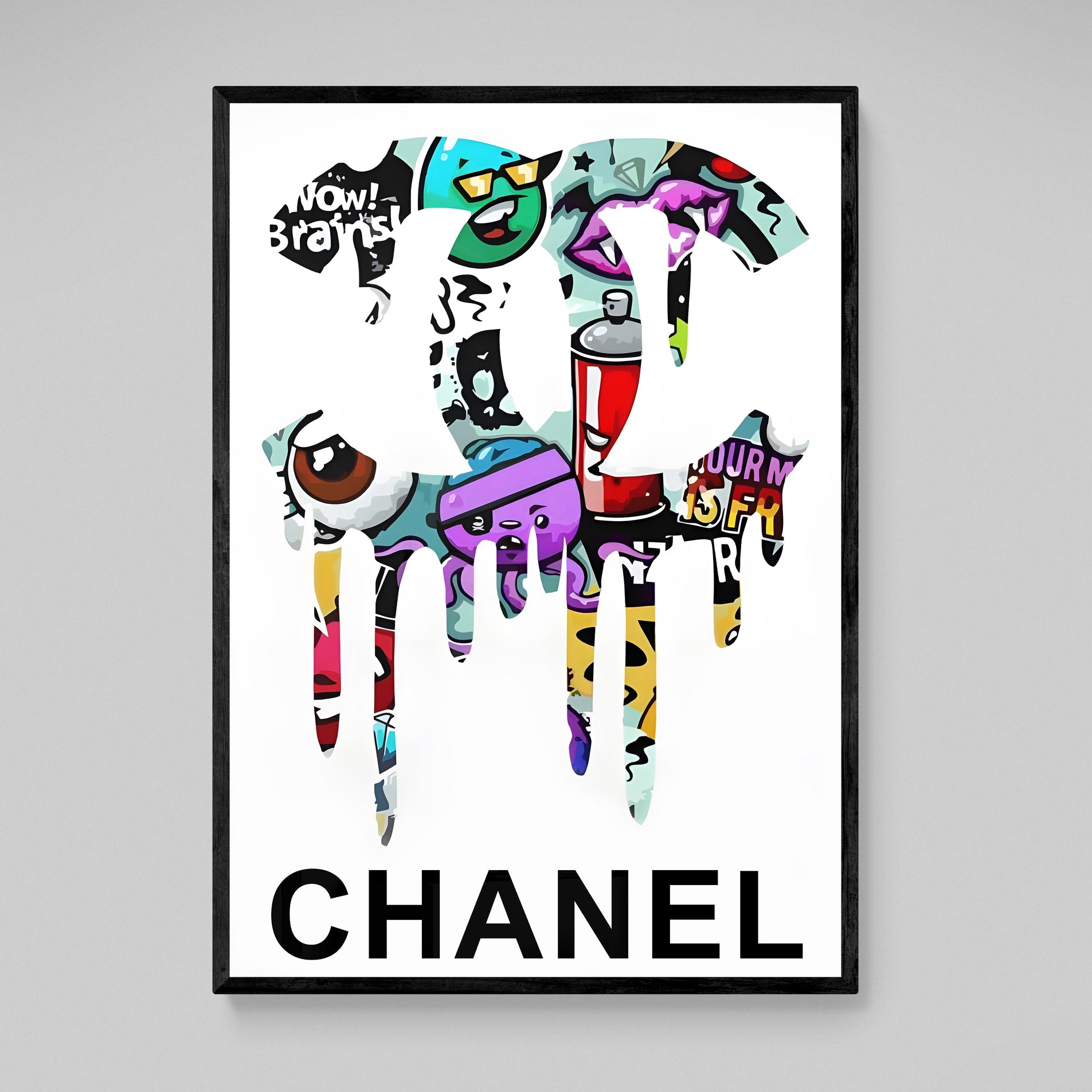 Chanel Pop Art - Luxury Art Canvas