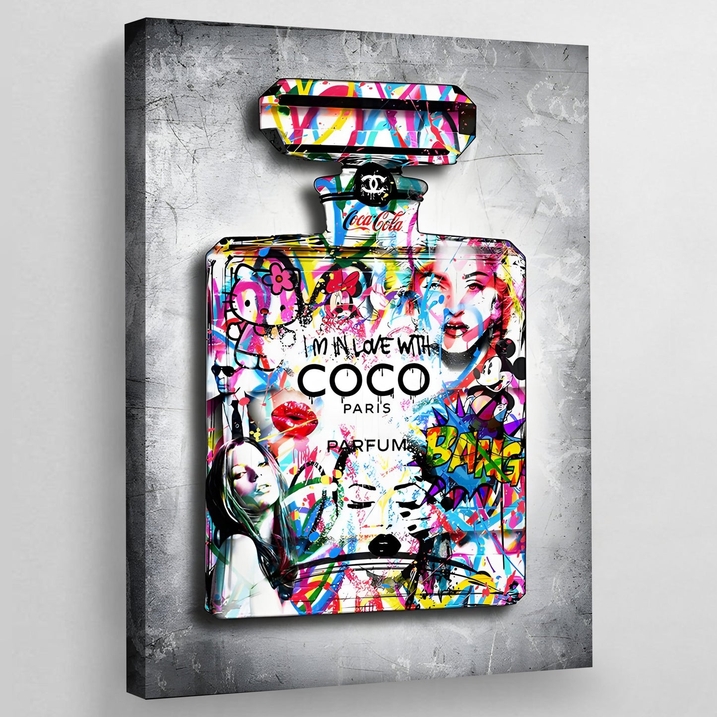 Chanel Pop Art Canvas - Luxury Art Canvas