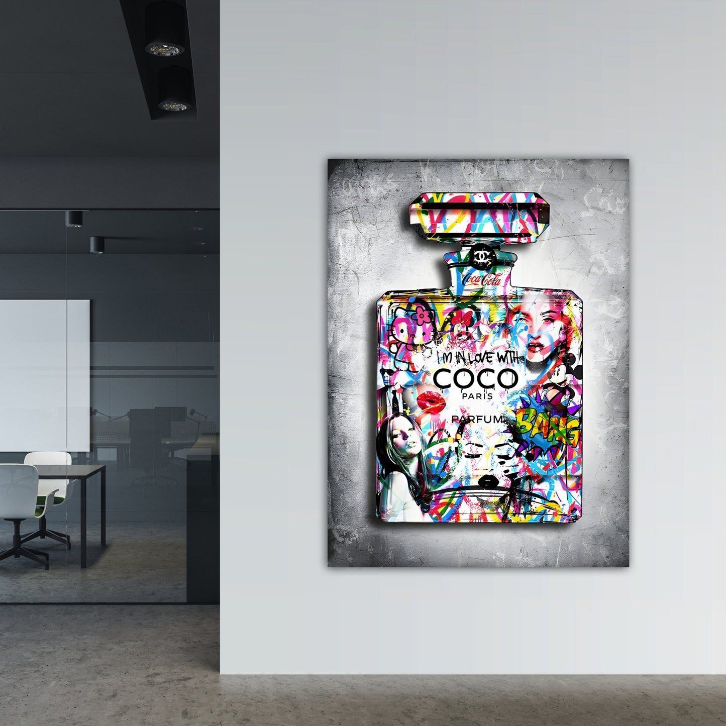 Chanel Pop Art Canvas - Luxury Art Canvas