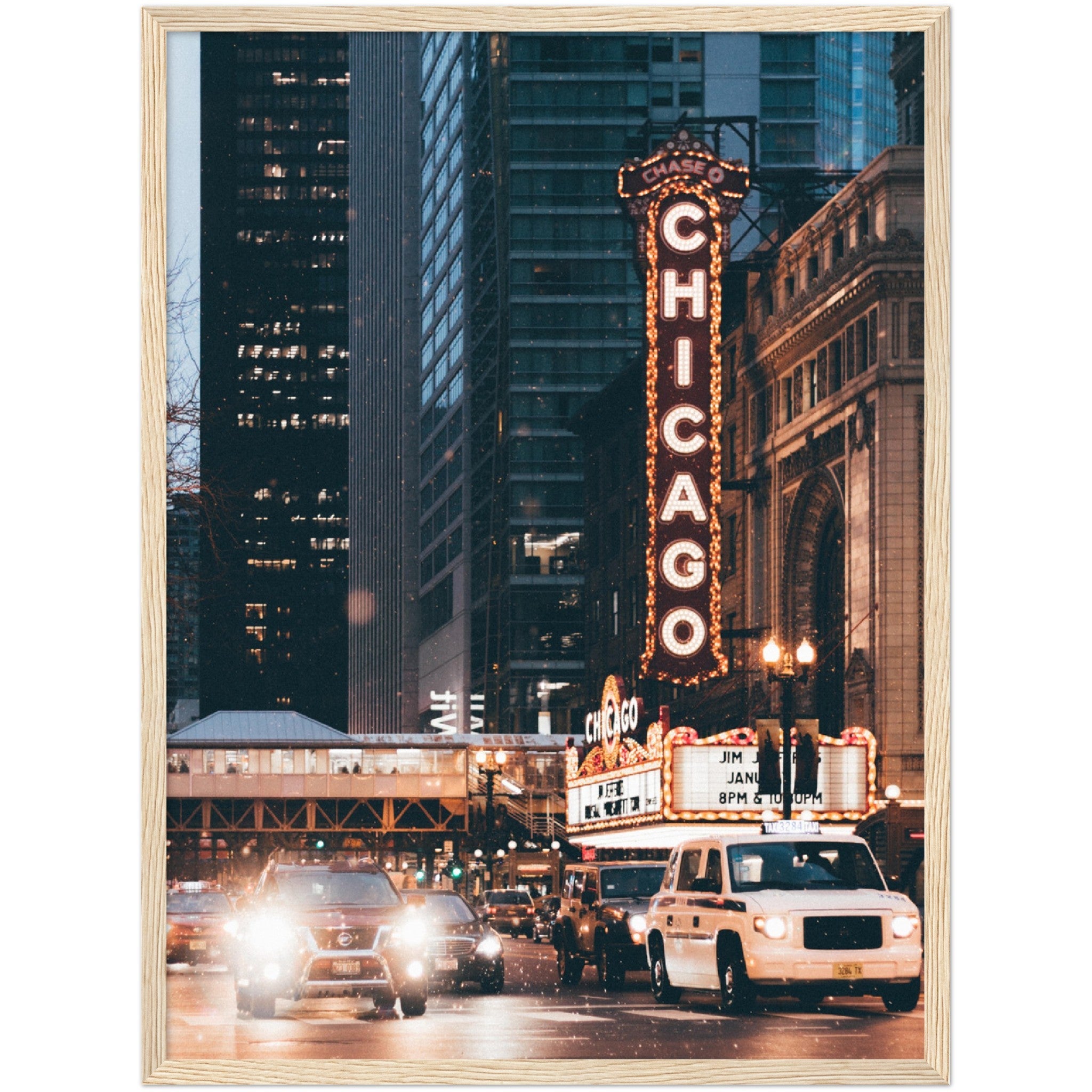 Chicago Theatre Wall Art - Luxury Art Canvas