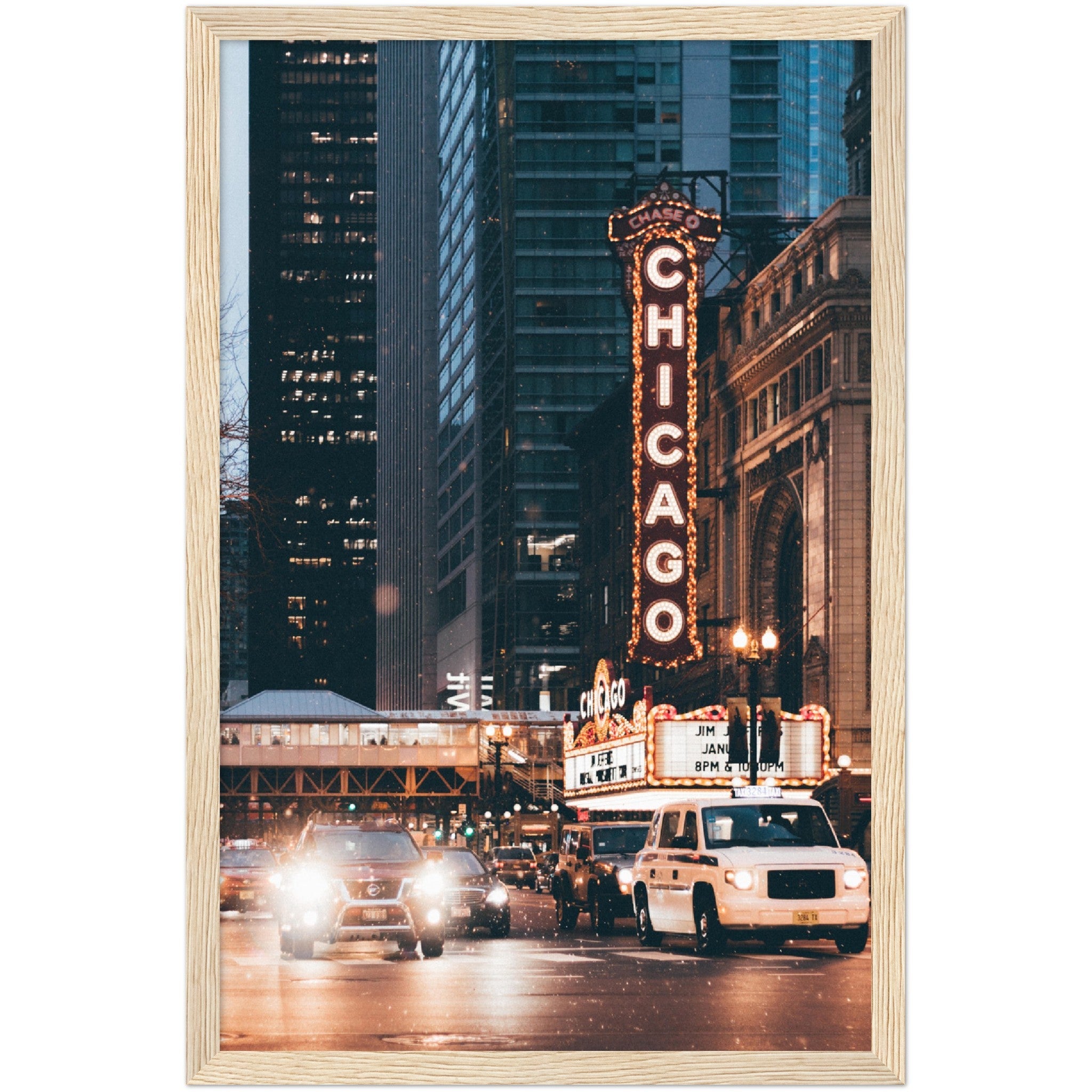 Chicago Theatre Wall Art - Luxury Art Canvas
