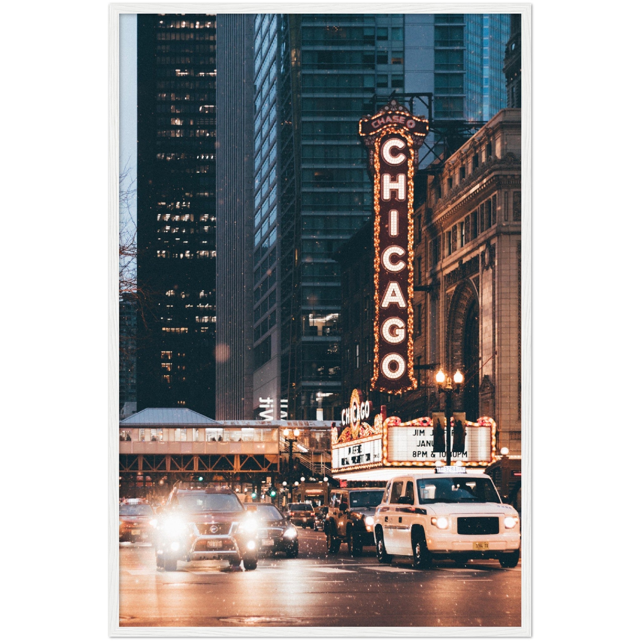 Chicago Theatre Wall Art - Luxury Art Canvas