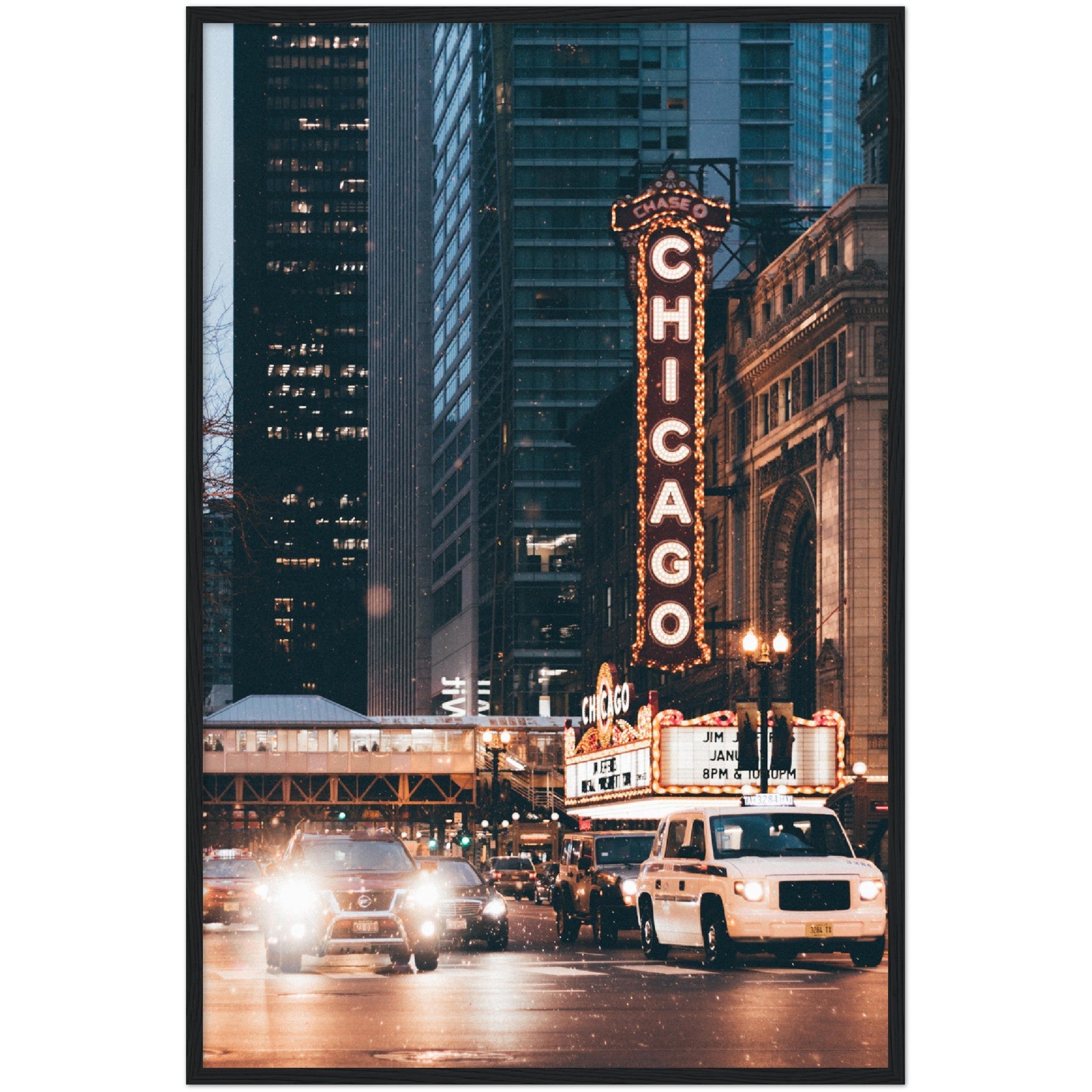 Chicago Theatre Wall Art - Luxury Art Canvas