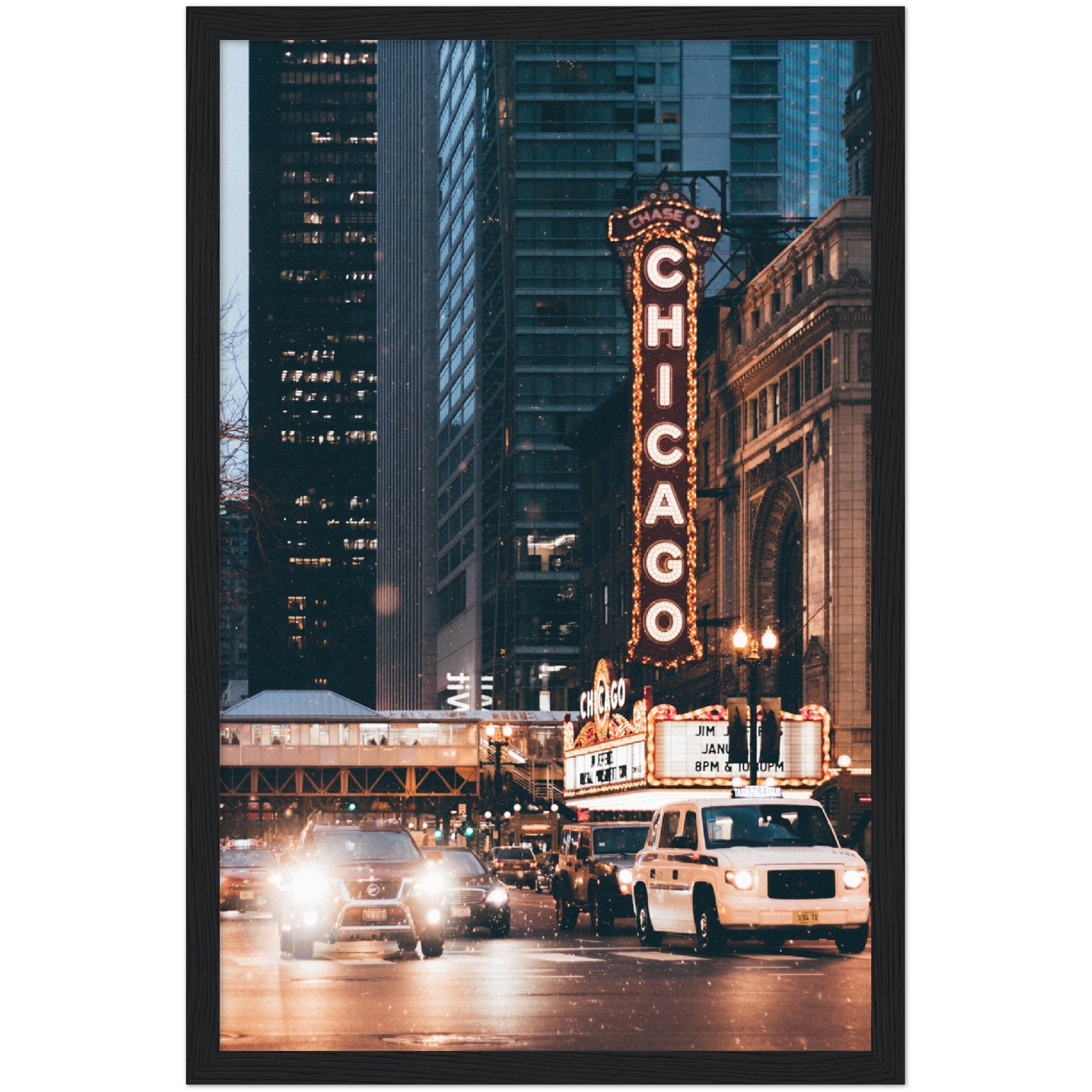 Chicago Theatre Wall Art - Luxury Art Canvas