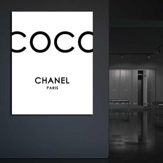 Coco Chanel Canvas - Luxury Art Canvas