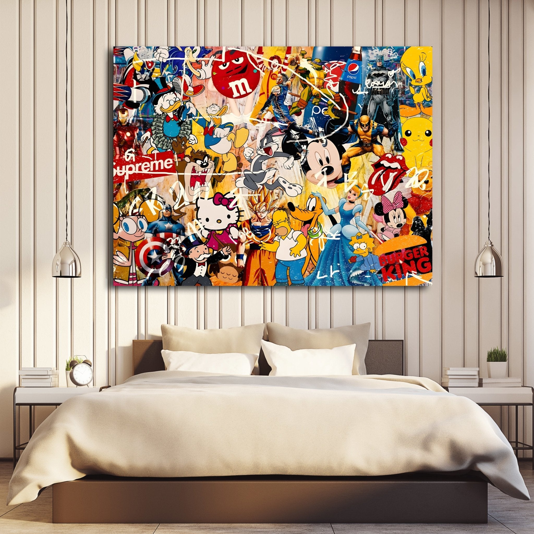 Comic Pop Art Canvas - Luxury Art Canvas