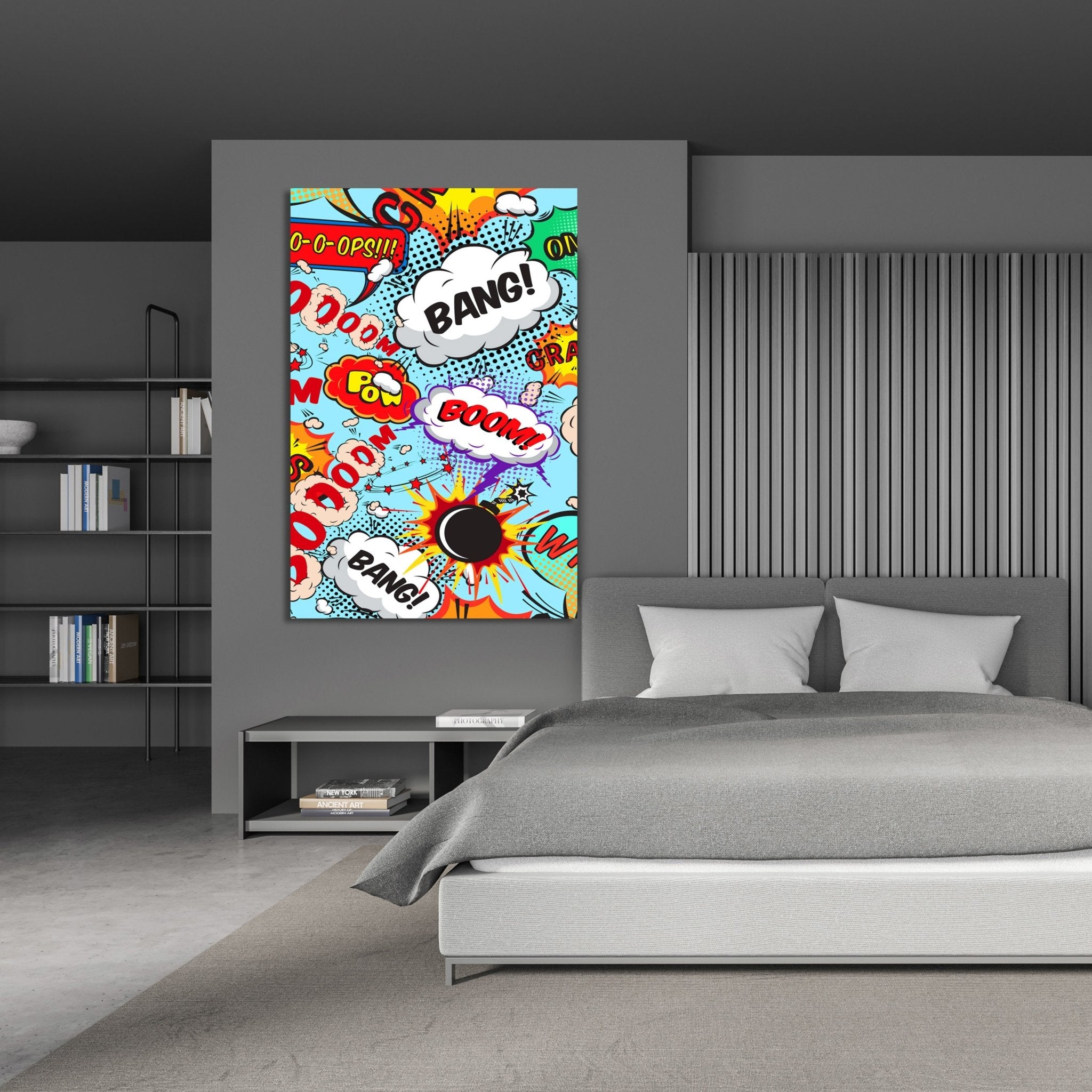 Comics Pop Art Canvas - Luxury Art Canvas