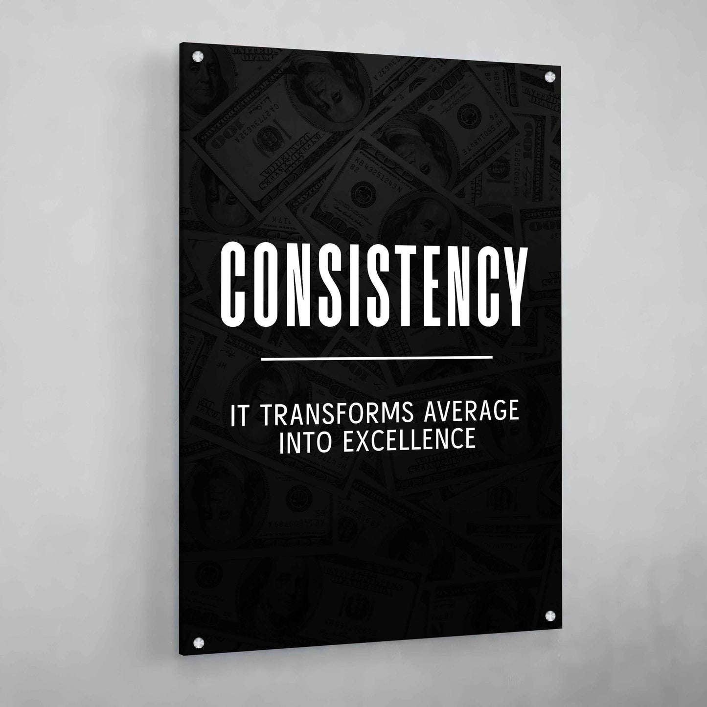 Consistency Canvas - Luxury Art Canvas