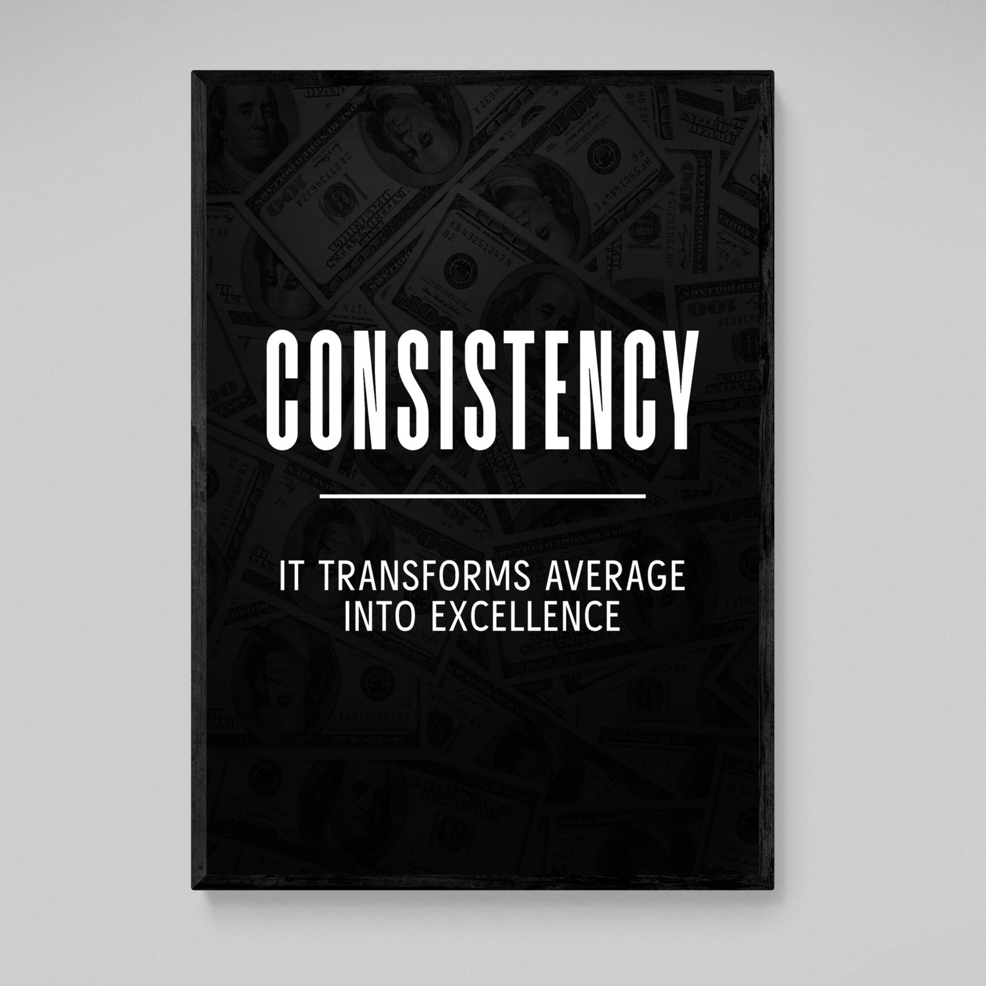 Consistency Canvas - Luxury Art Canvas