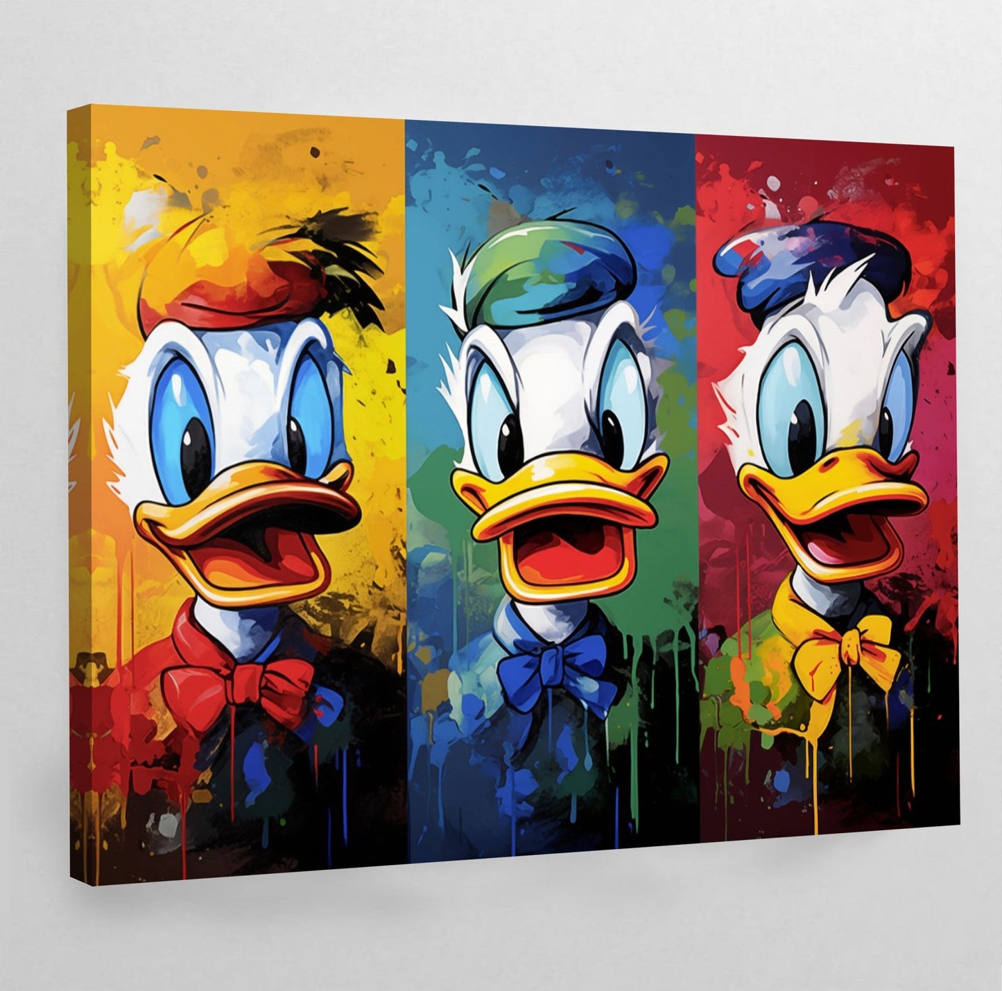 Duck Pop Art Wall Art - Luxury Art Canvas