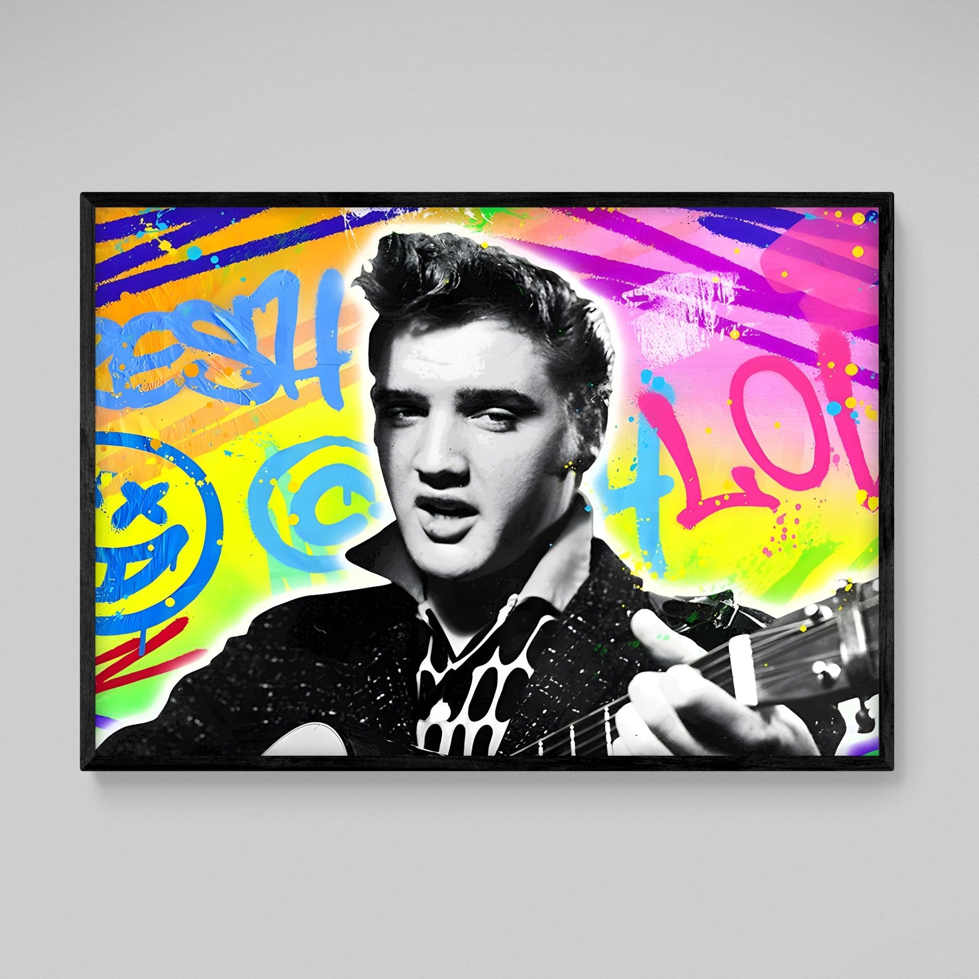 Elvis Presley Pop Art - Luxury Art Canvas