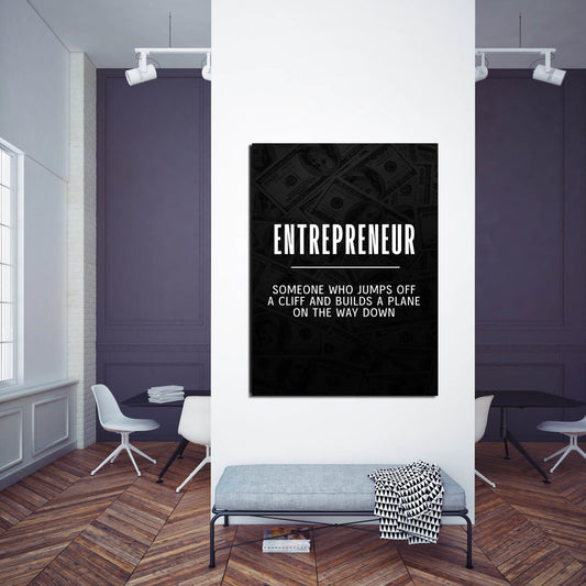 Entrepreneur Canvas - Luxury Art Canvas