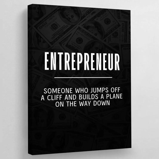 Entrepreneur Canvas - Luxury Art Canvas