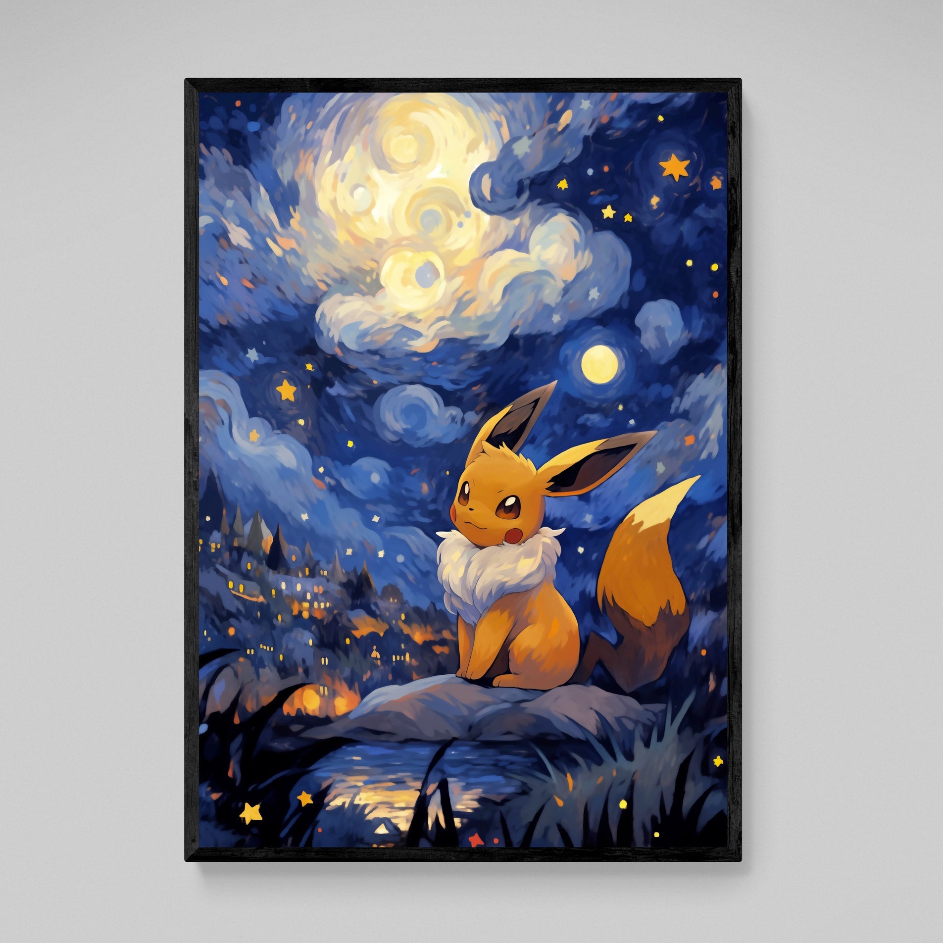 Eve Anime Wall Art - Luxury Art Canvas