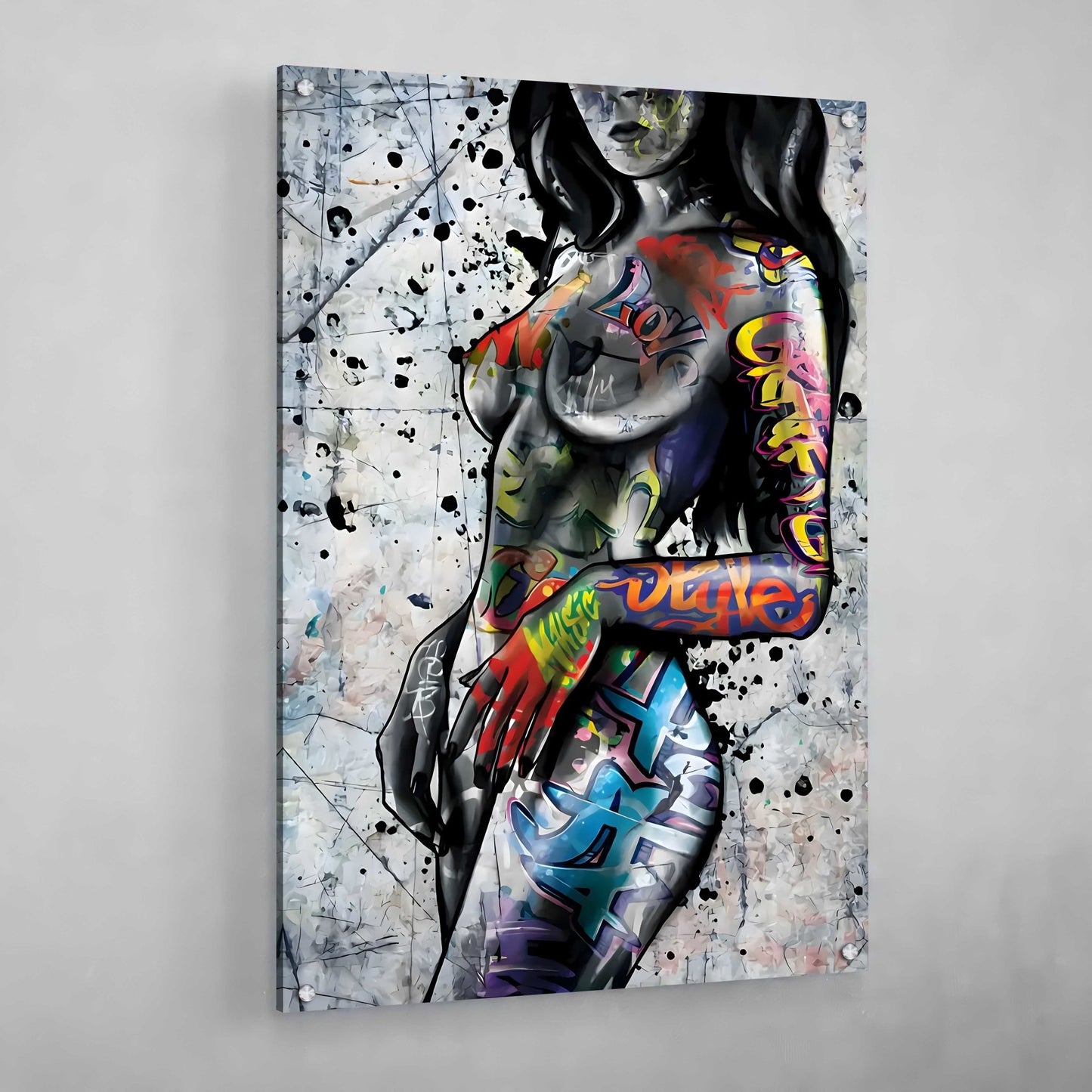 Female Body Wall Art - Luxury Art Canvas
