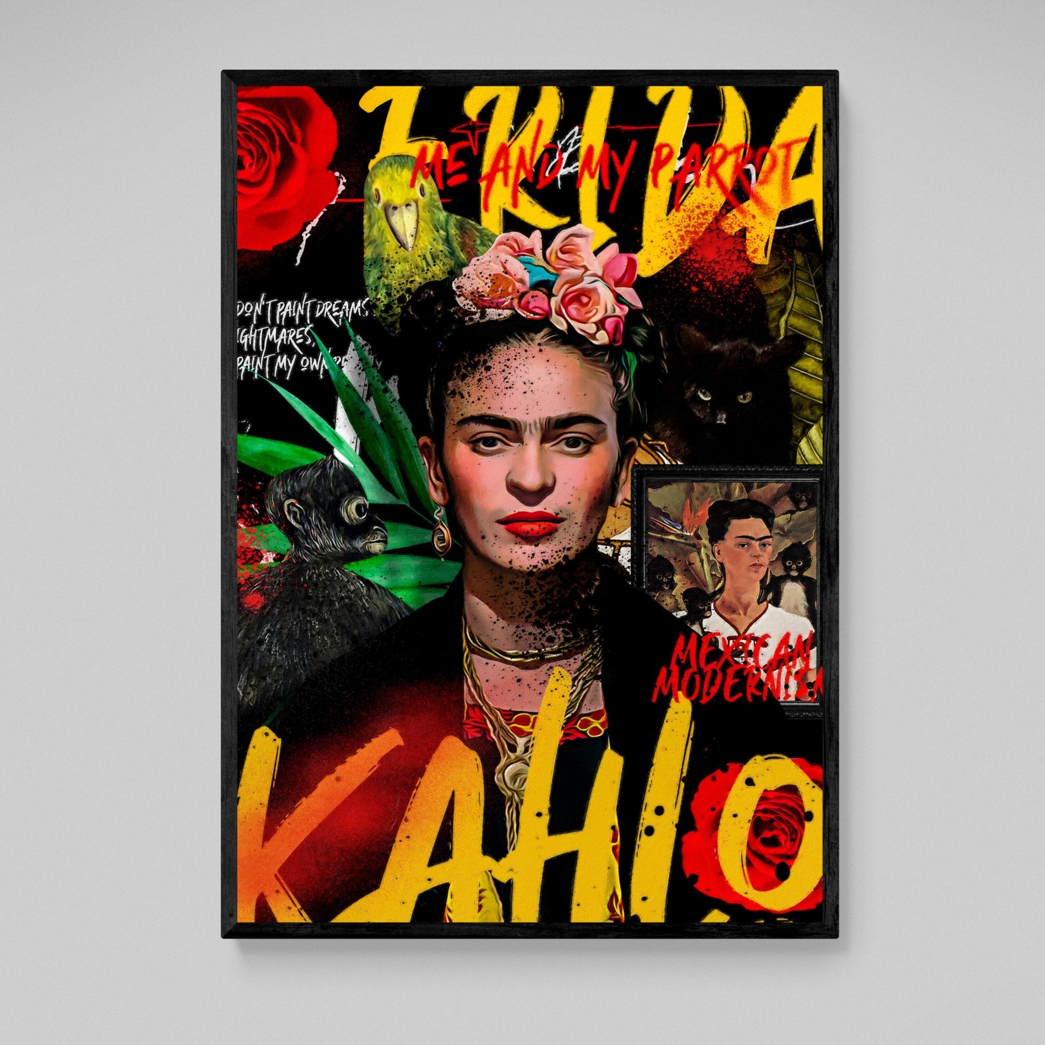 Frida Kahlo Wall Art - Luxury Art Canvas