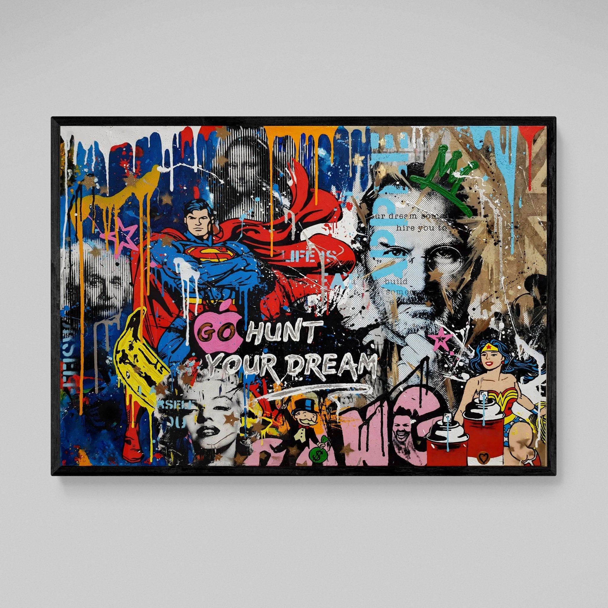 Graffiti Art Wall Decor - Luxury Art Canvas