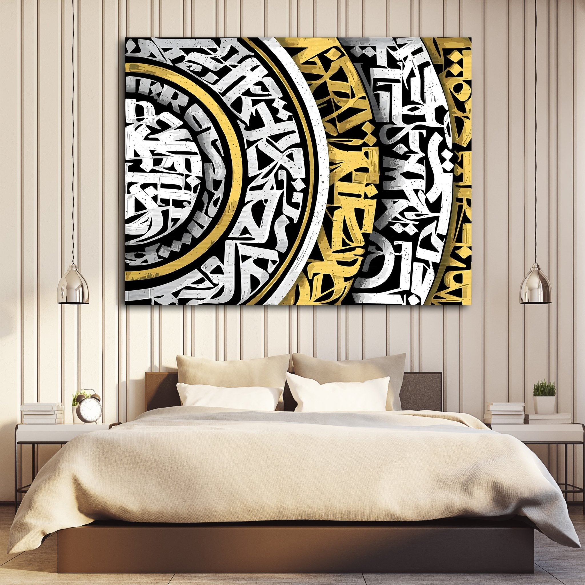 Graffiti Canvas Painting - Luxury Art Canvas
