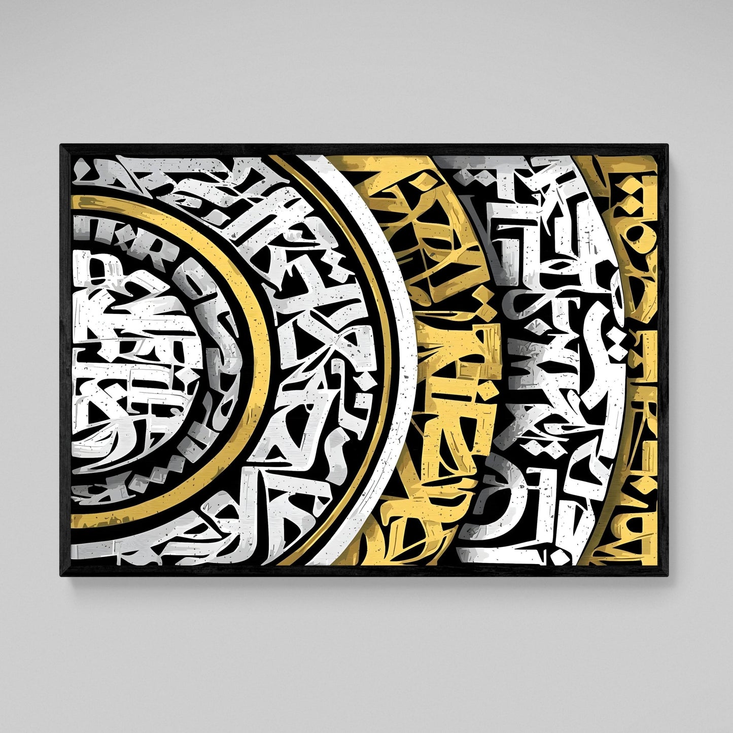 Graffiti Canvas Painting - Luxury Art Canvas