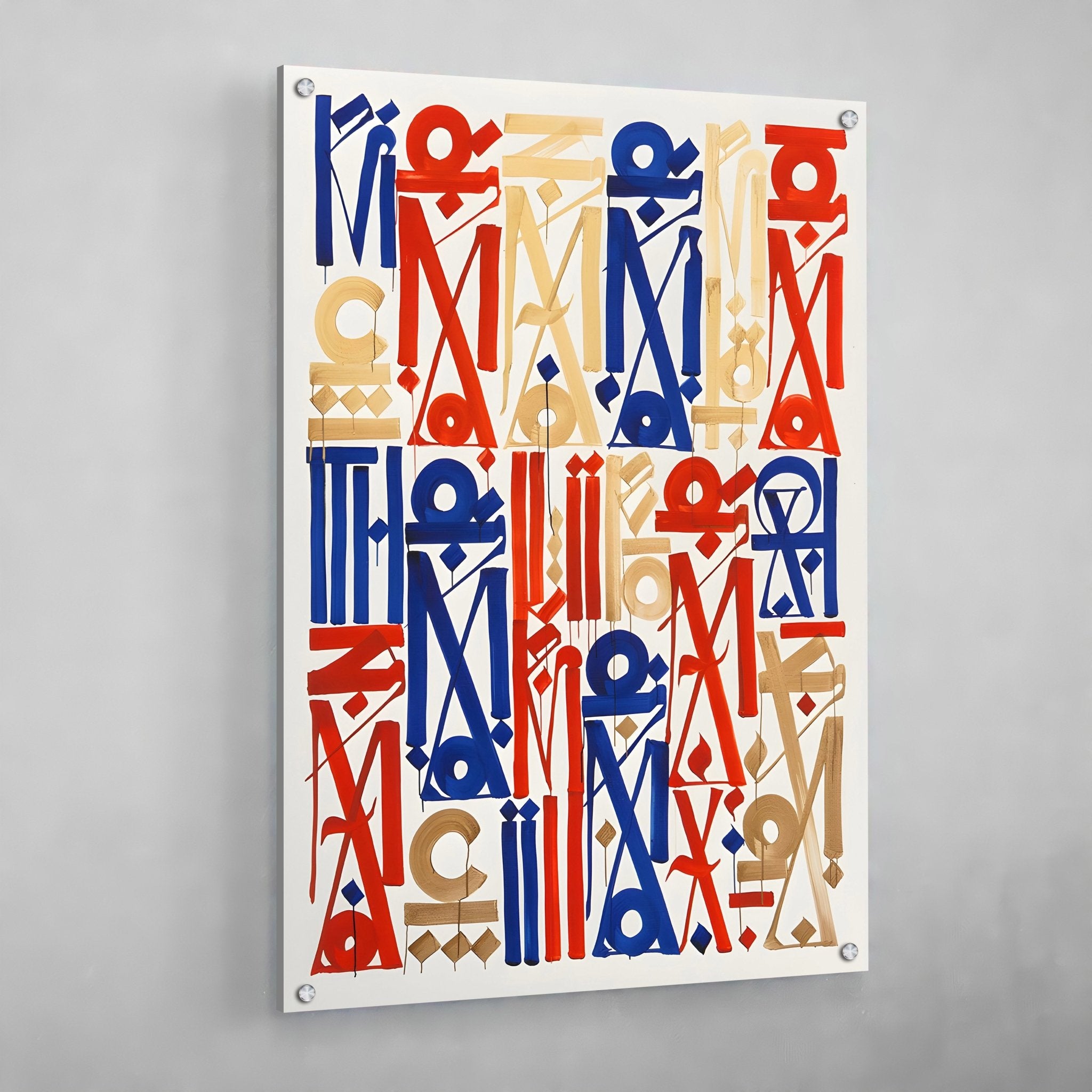 Graffiti Canvas Wall Art - Luxury Art Canvas