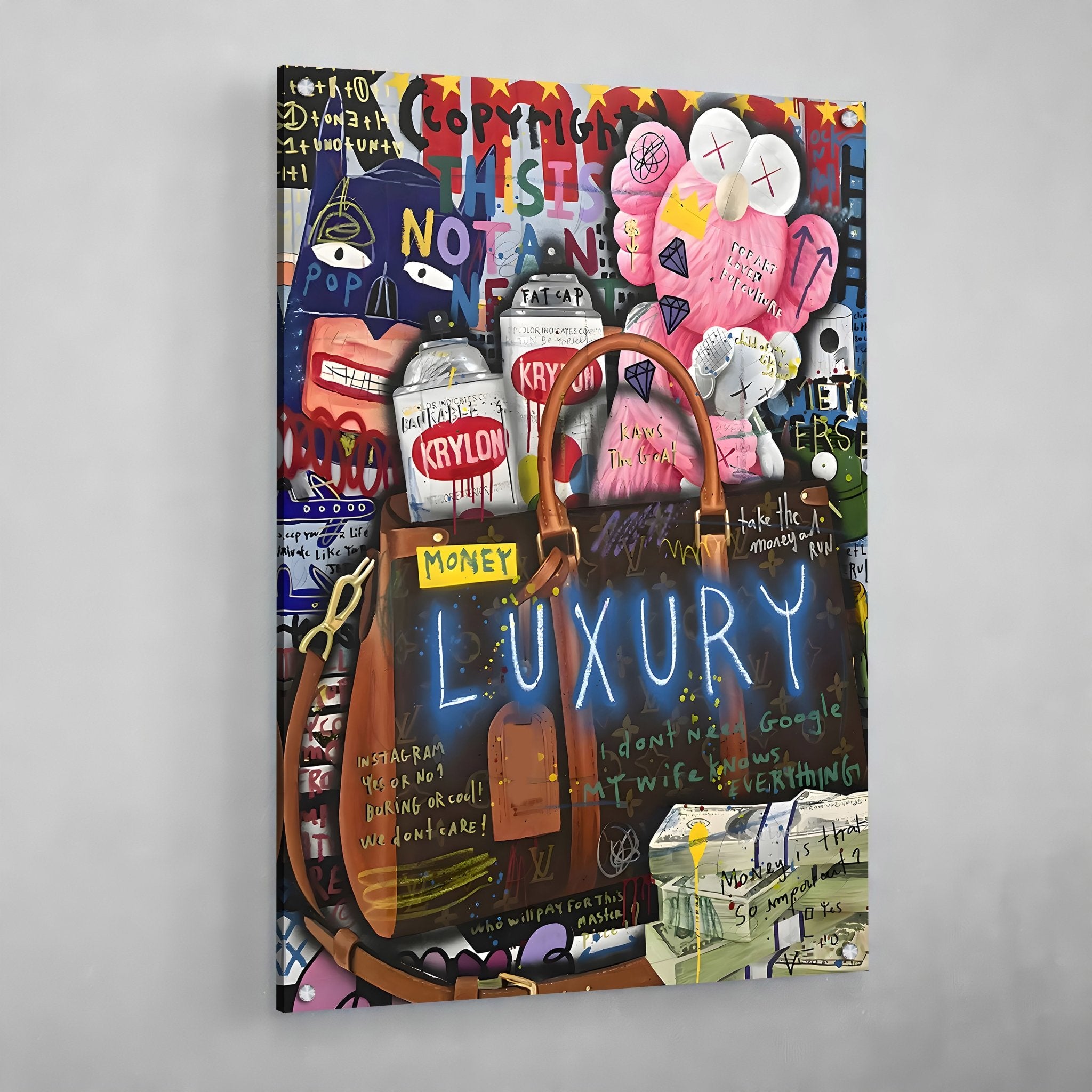 Graffiti Hypebeast Wall Art - Luxury Art Canvas