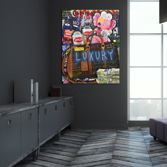 Graffiti Hypebeast Wall Art - Luxury Art Canvas