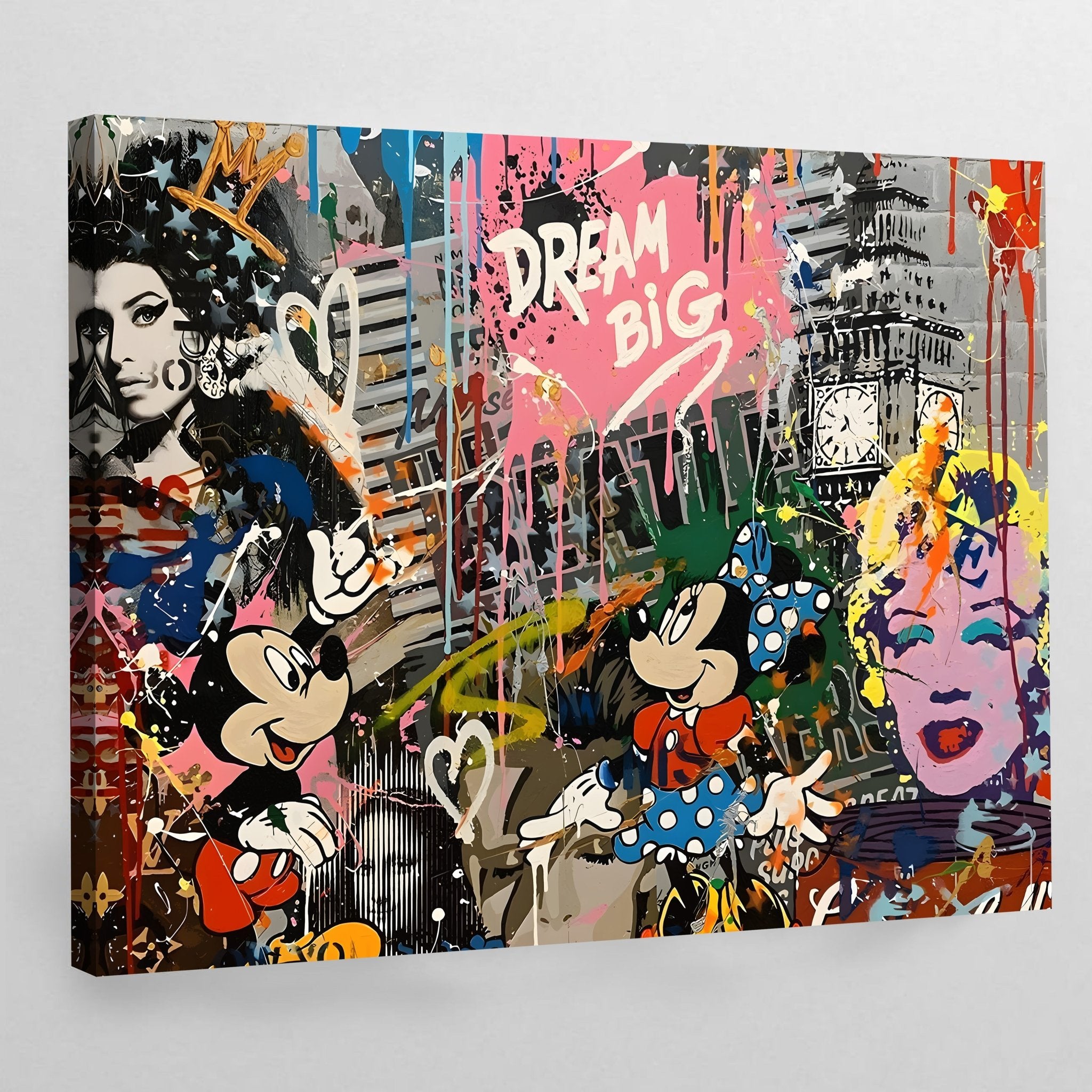 Graffiti Street Art Canvas - Luxury Art Canvas