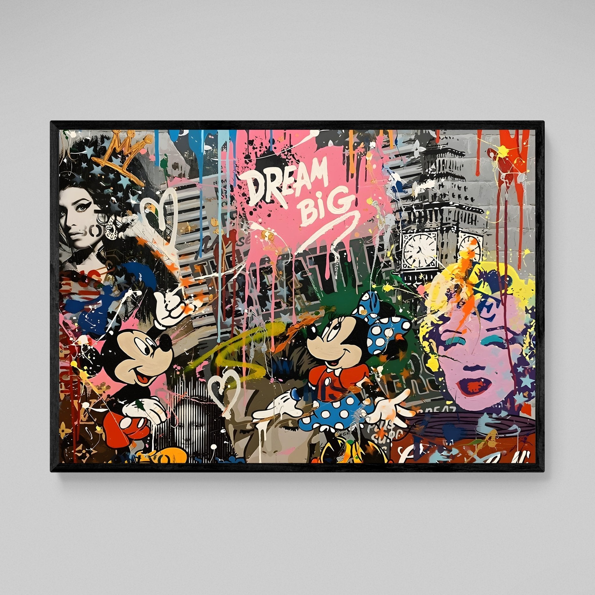 Graffiti Street Art Canvas - Luxury Art Canvas