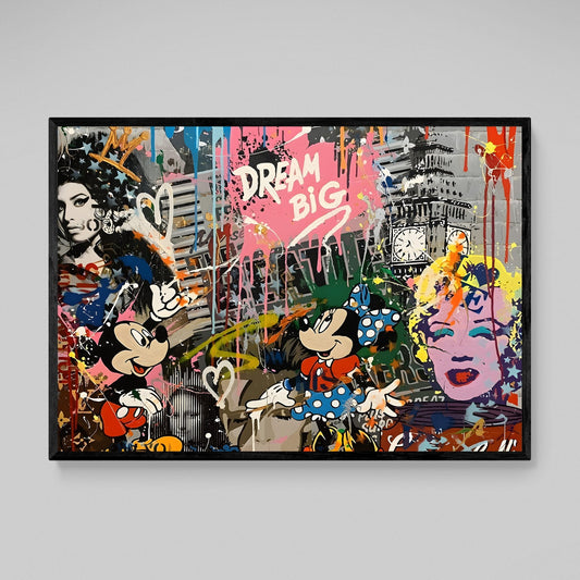 Graffiti Street Art Canvas - Luxury Art Canvas
