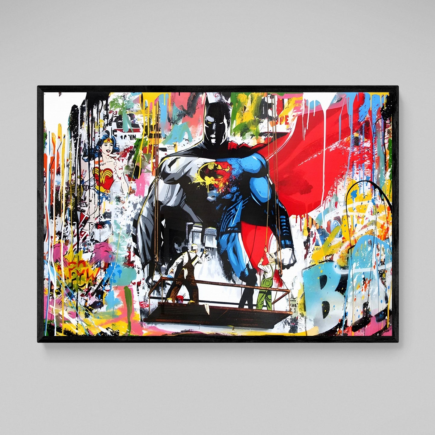 Graffiti Wall Art Canvas - Luxury Art Canvas