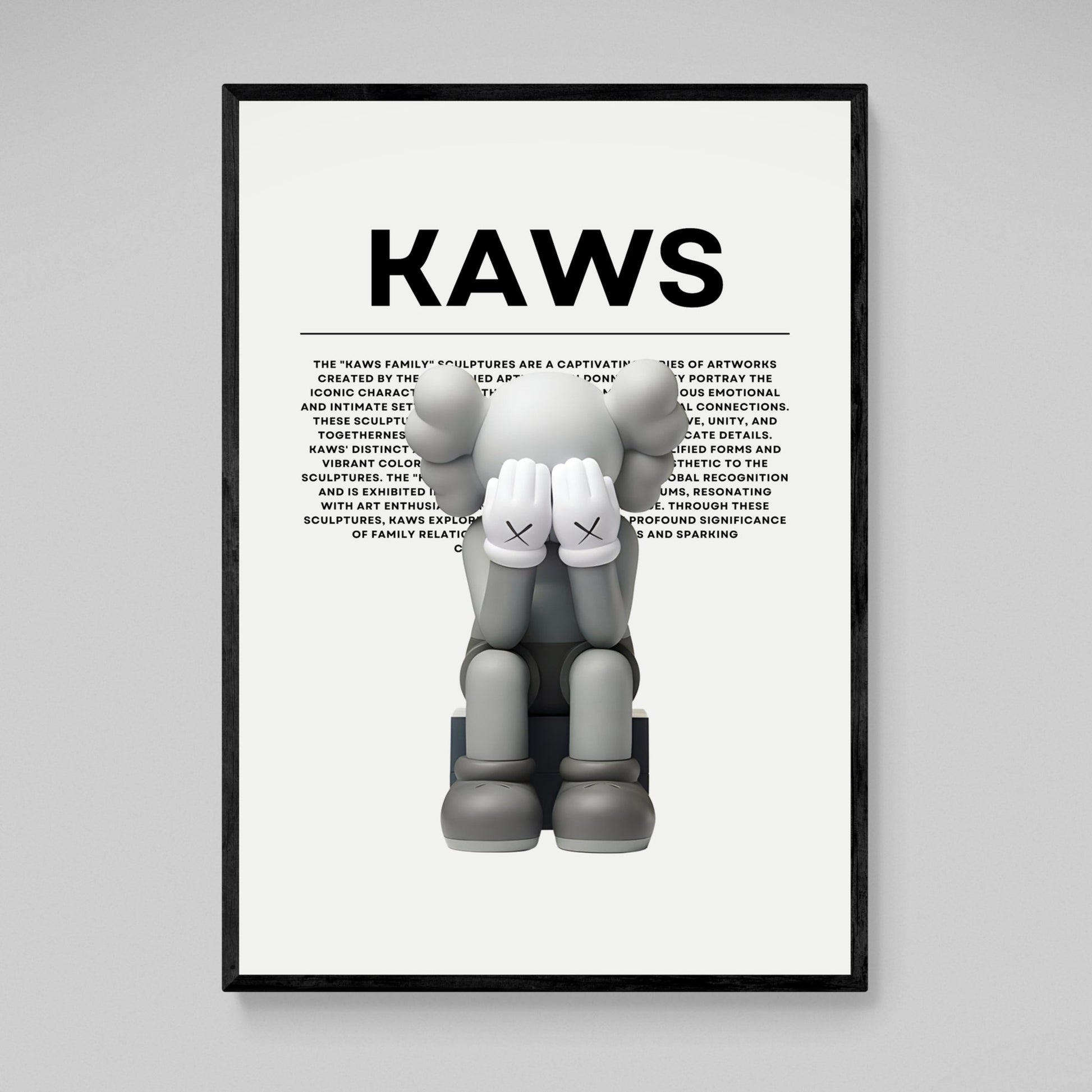 Grey HypeBeast Canvas Wall Art - Luxury Art Canvas