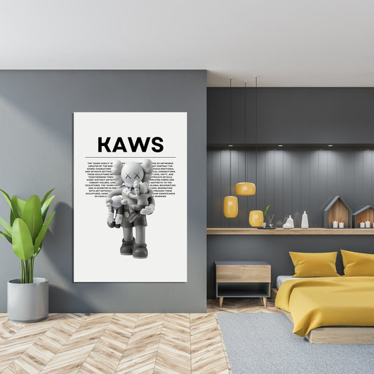 Grey HypeBeast Wall Art - Luxury Art Canvas