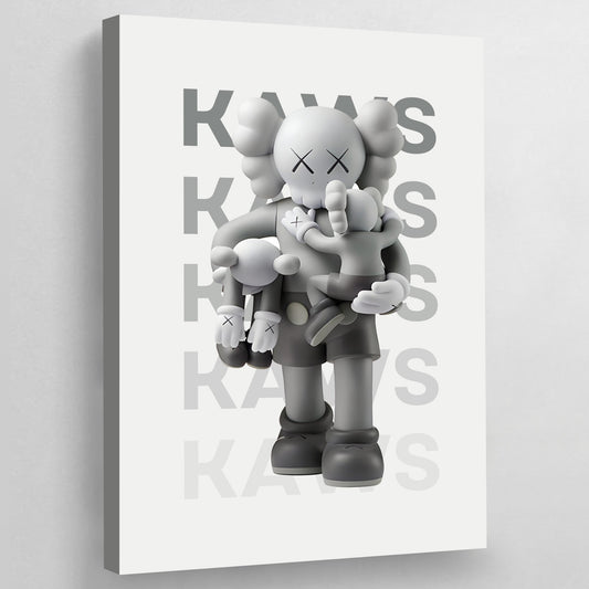 Grey Toy HypeBeast Canvas - Luxury Art Canvas