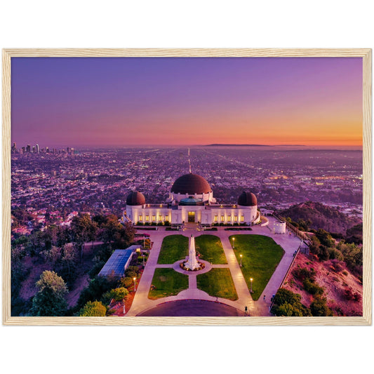Griffith Park Observatory Wall Art - Luxury Art Canvas