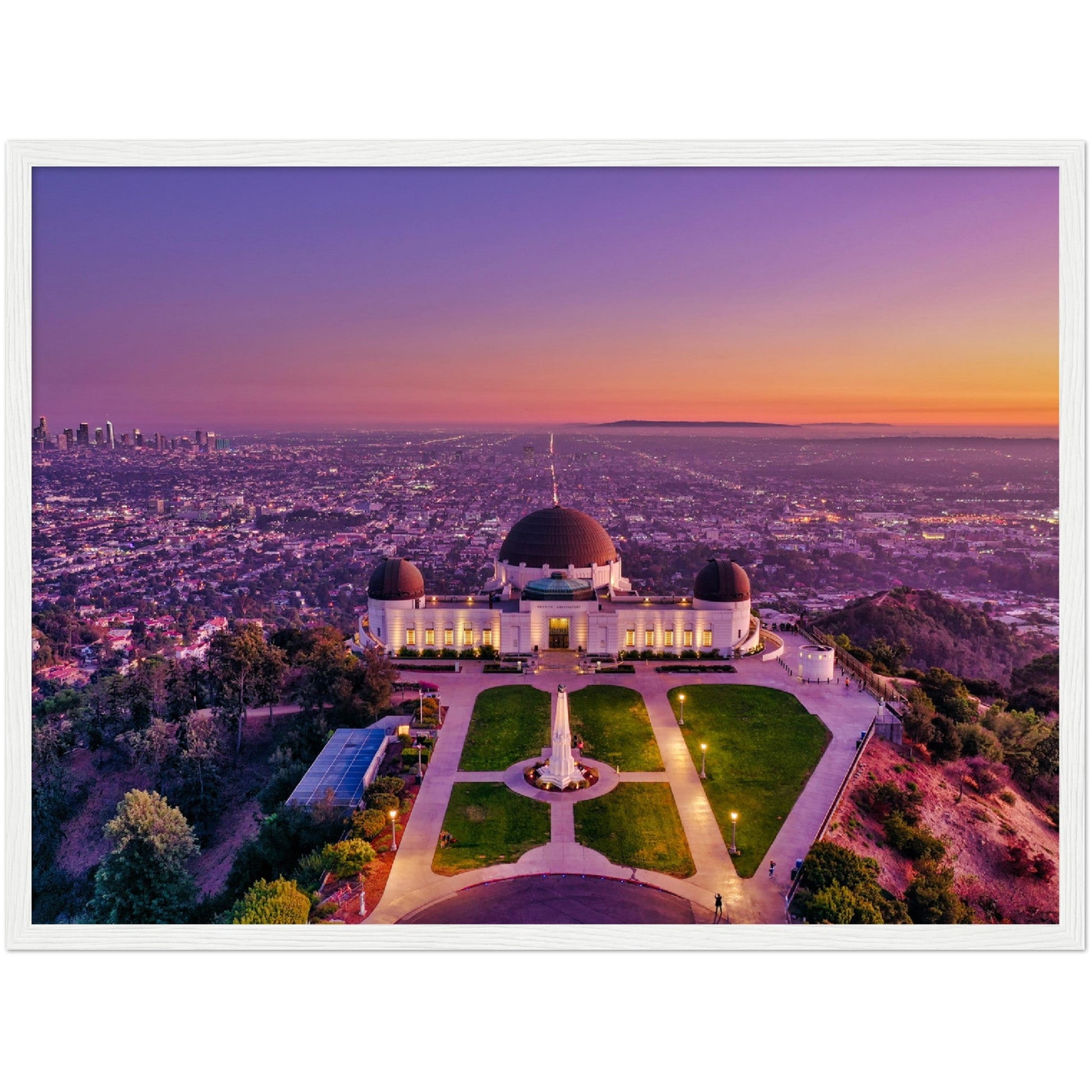 Griffith Park Observatory Wall Art - Luxury Art Canvas