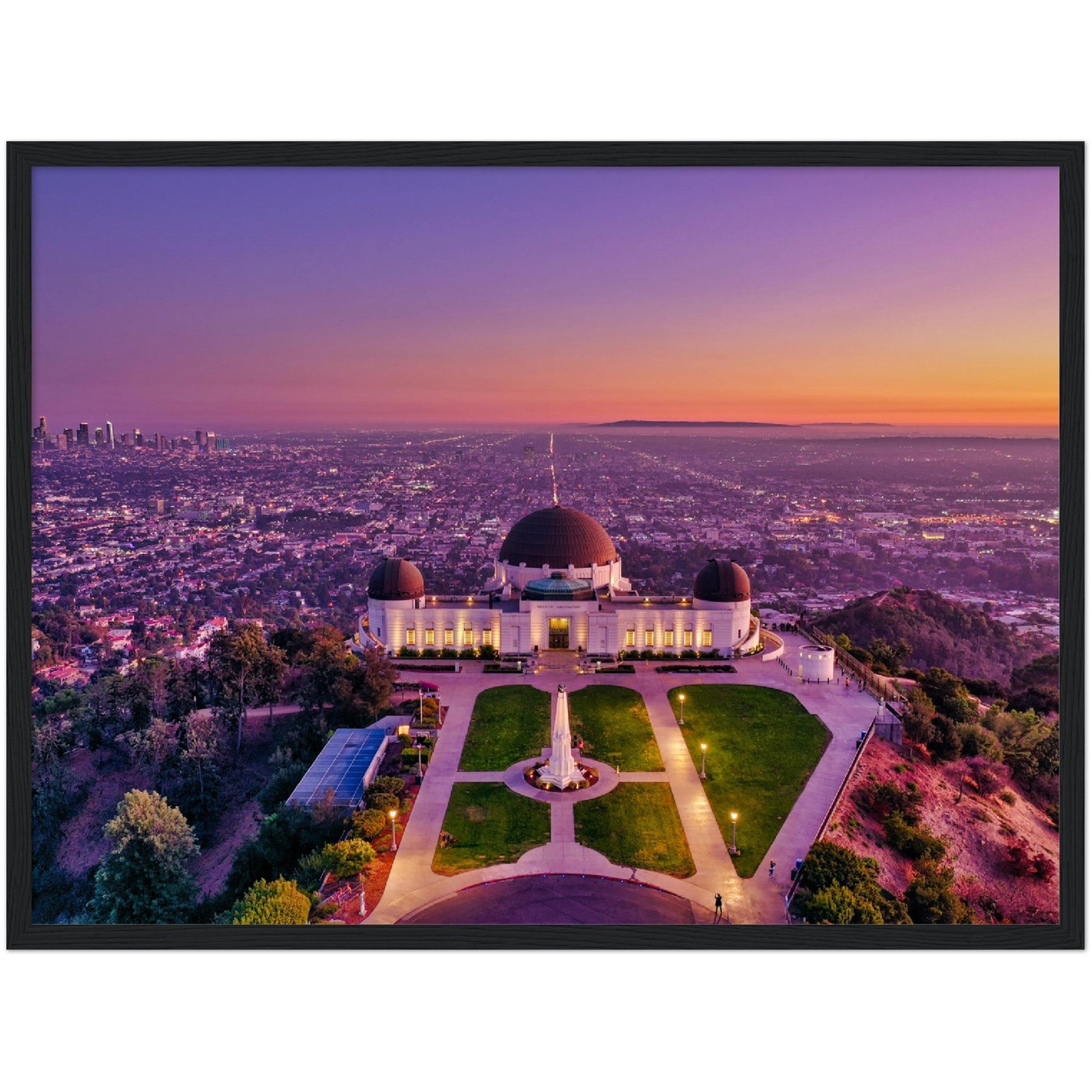 Griffith Park Observatory Wall Art - Luxury Art Canvas
